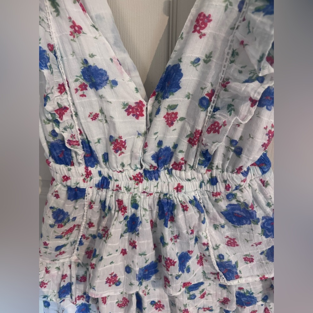 LoveShackFancy Bennett Mini Dress Size Small - Picture 7 of 14